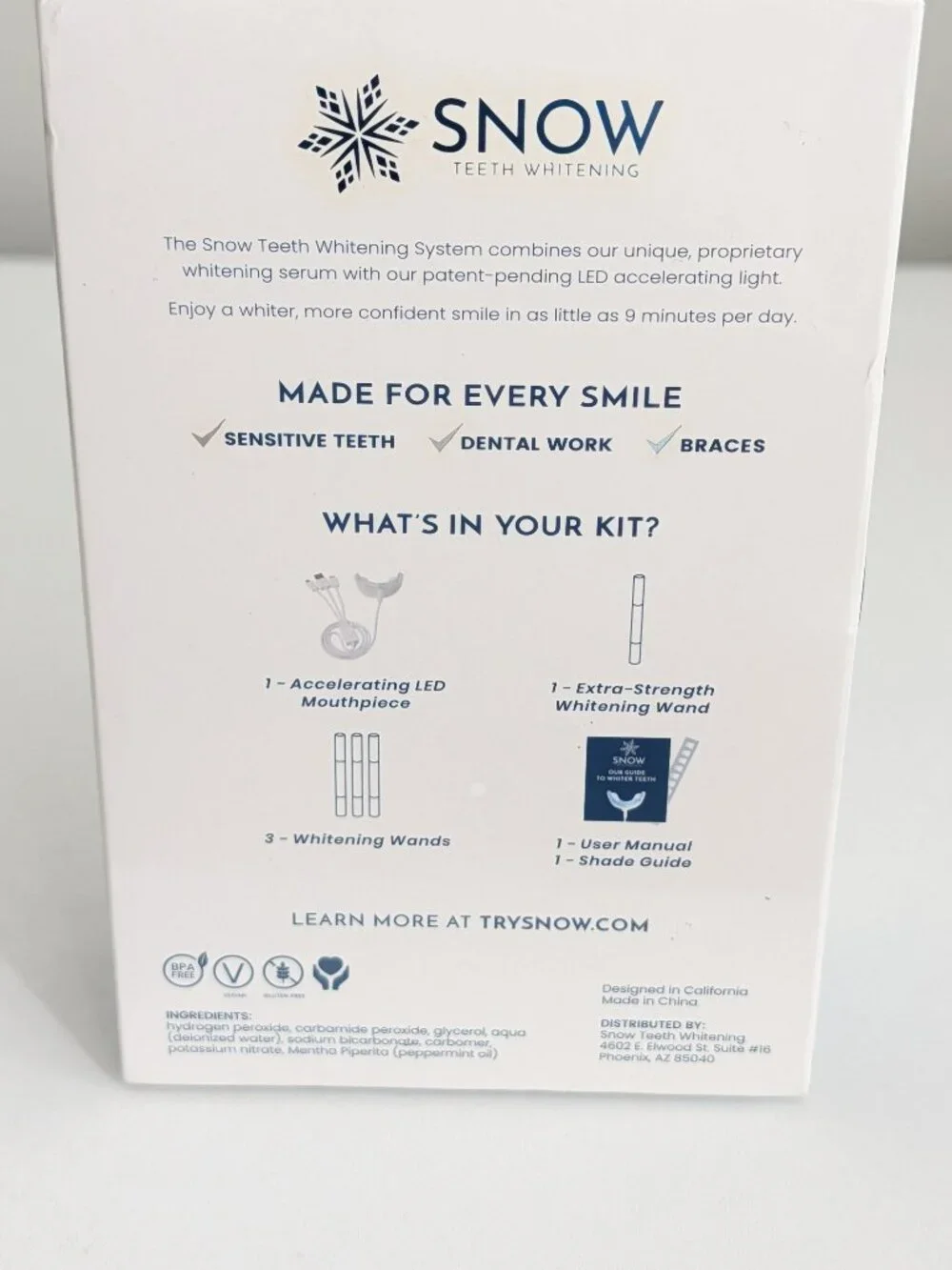 snow teeth whitening snow teeth